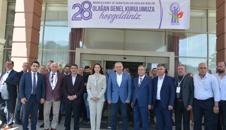 MESOB 28. Olağan Genel Kurulu'nda Hasan Geriter yeniden başkanlığa seçildi.